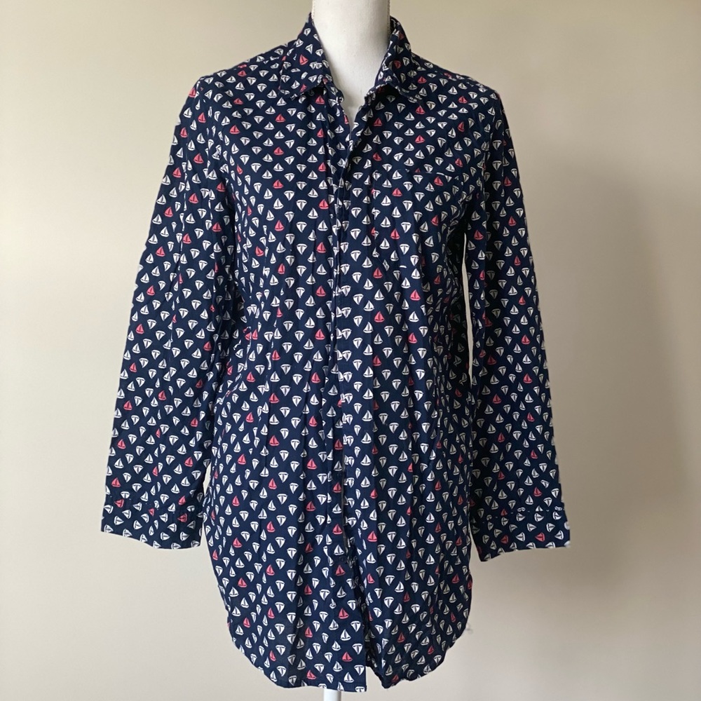 Women's cotton pajamas 3/4 sleeve . Good used condition.